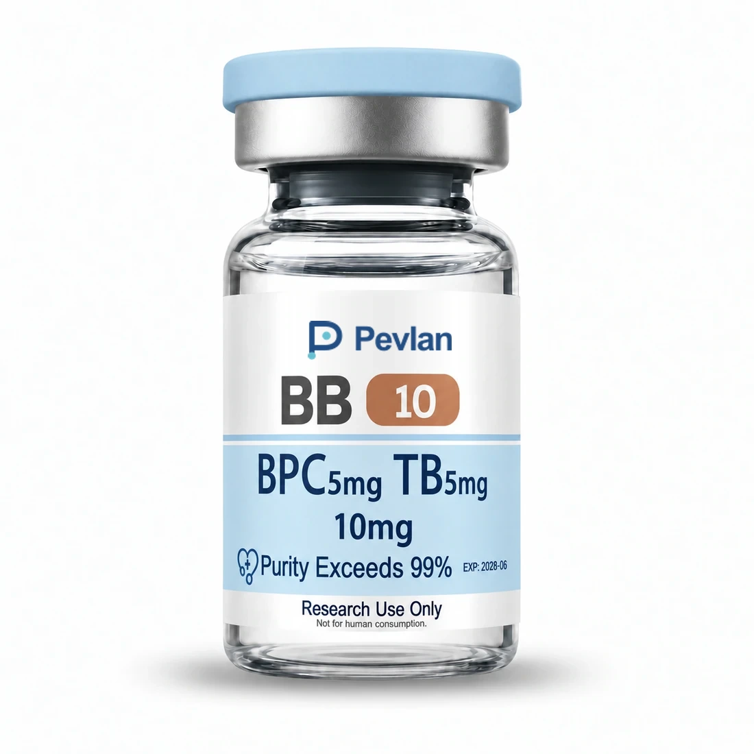 Pevlan BPC and TB 10mg blend vial