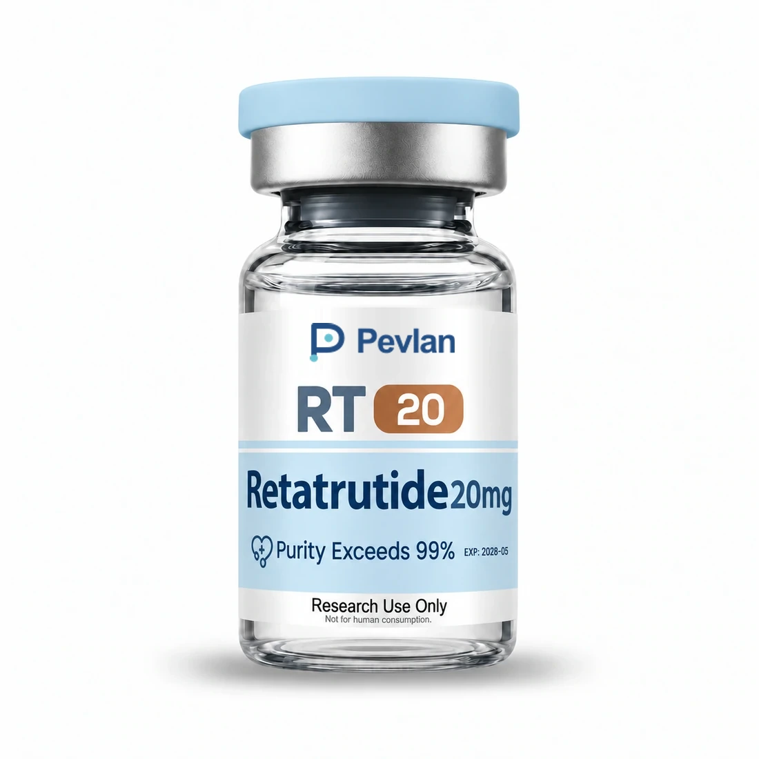 Pevlan Retatrutide 20mg vial
